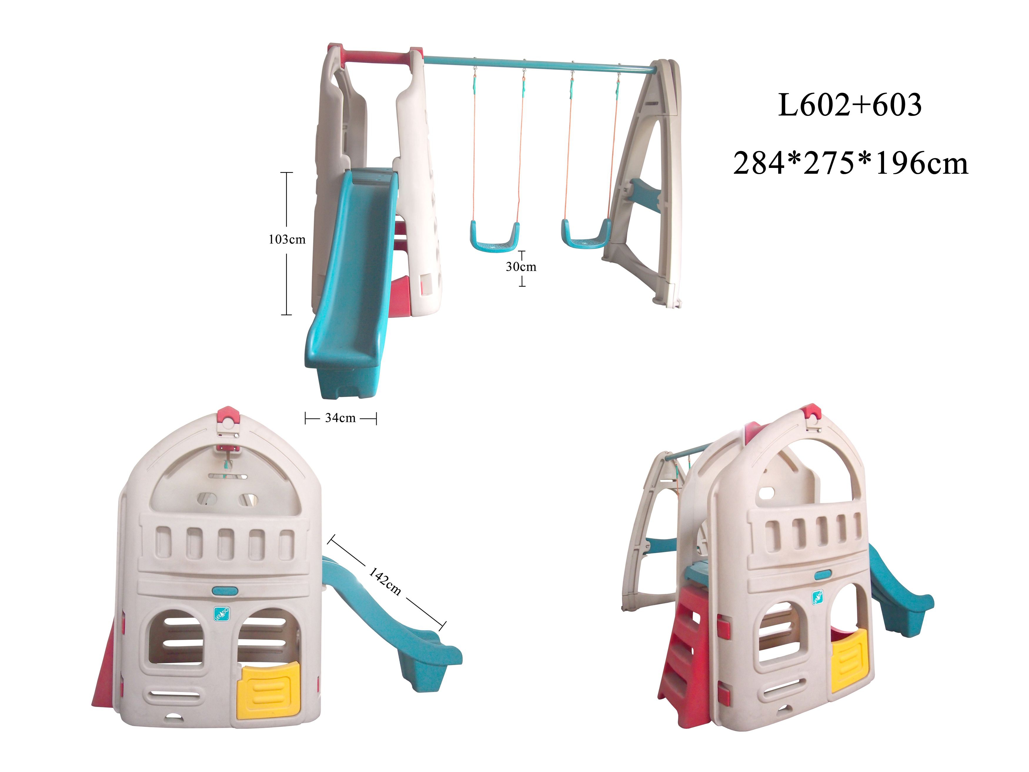 Детский игровой центр Lerado Башня с качелями  L602+603S